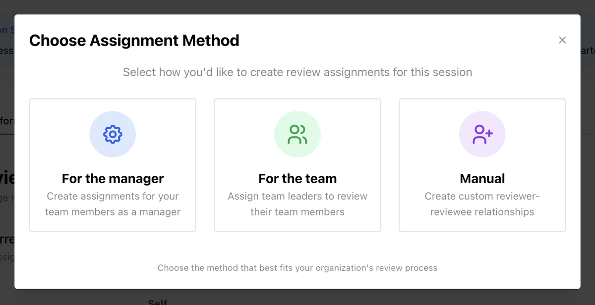 Assignment methods